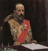Ilya Repin Portrait of Sergei witte Spain oil painting artist